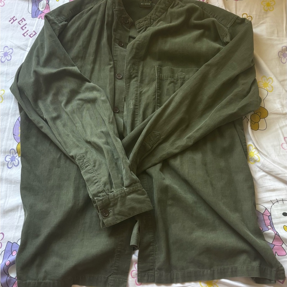 Mishka Green Lightweight Shirt Jacket